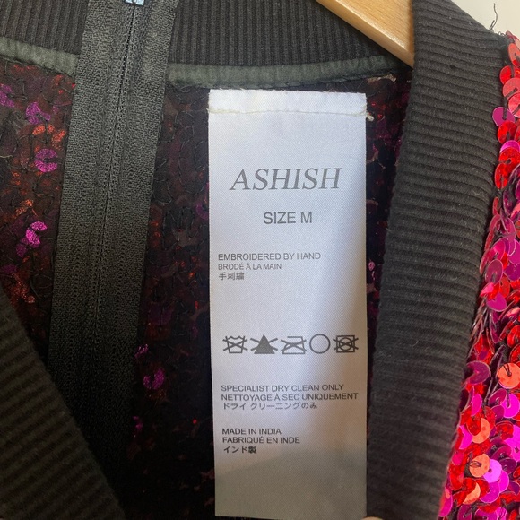 Ashish Iconic Full Sequin Top Size Medium - Picture 10 of 12
